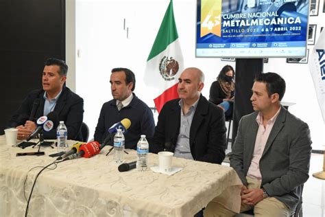 cumbre nacional metalmecanica|Genera interés Cumbre Metalmecánica Saltillo  .